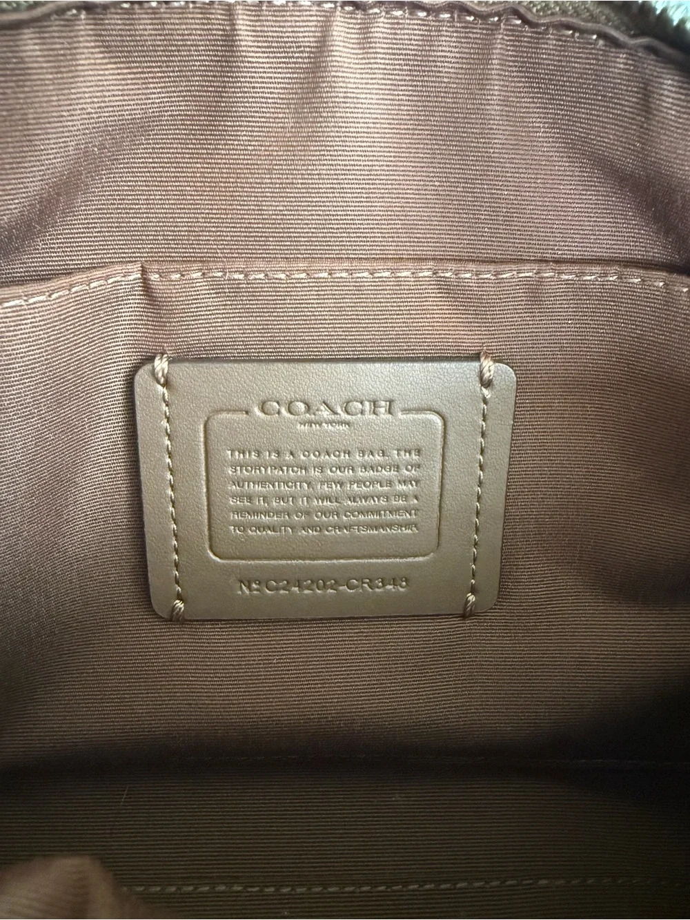 Coach Madi Crossbody in Saddle Brown